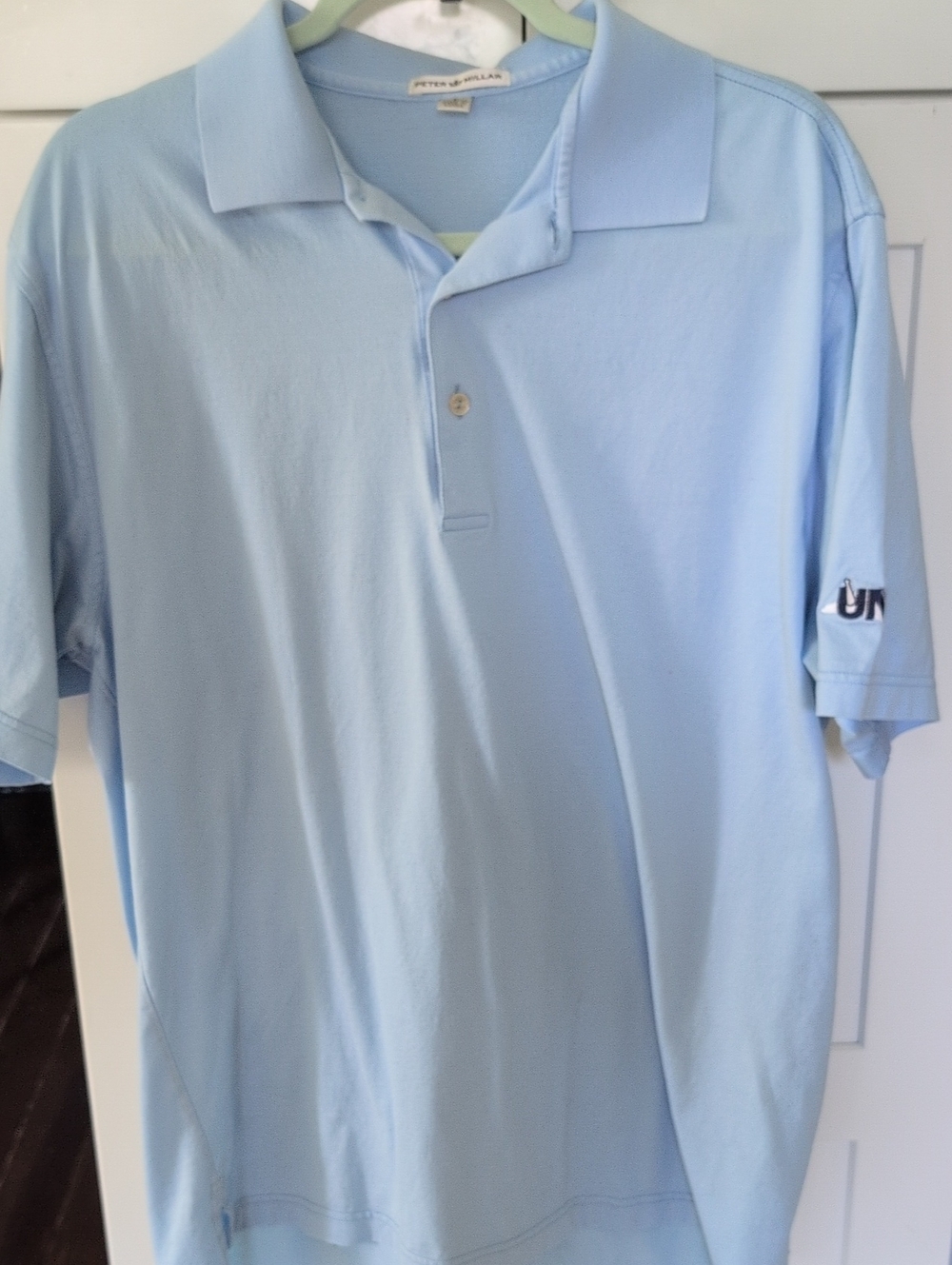 Peter Millar Men’s Light Blue Polo Shirt Sz L